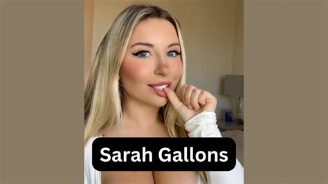 sarah gallons porn|Sarah Gallons Sextape Leaked.